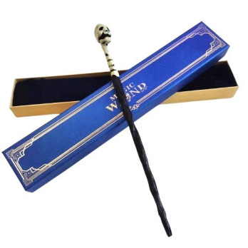 MAGICZNA RÓŻDŻKA HARRY POTTER DEATH EATER KOLEKCJONERSKIE PUDEŁKO PREZENT