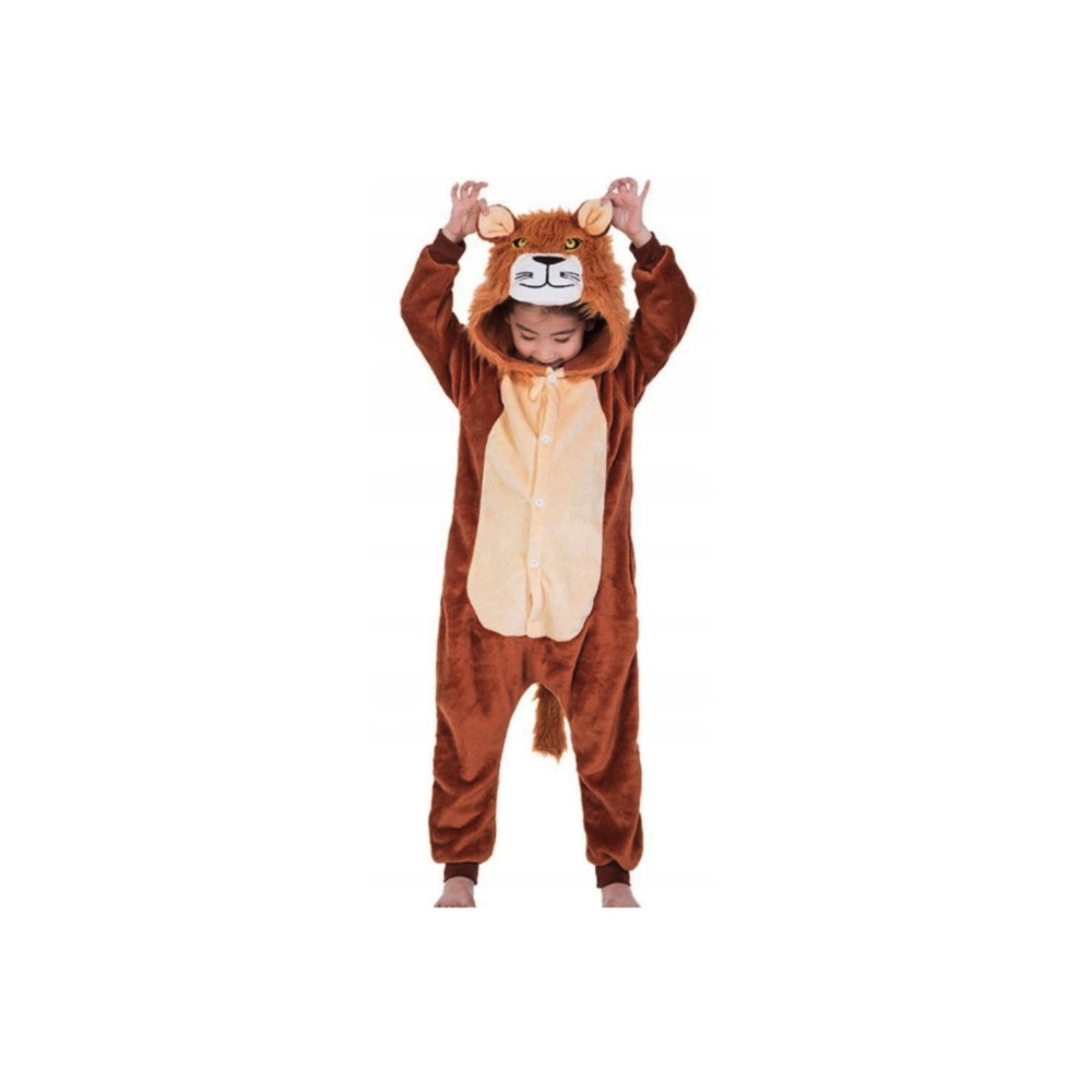ONESIE LEW DRES PIŻAMA PIŻAMKA PRZEBRANIE KIGURUMI DZIECIĘCA 98/104