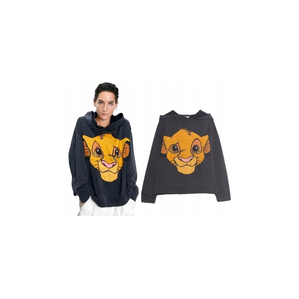 BLUZA DAMSKA WZÓR LION KING DISNEY KRÓL LEW SIMBA ZARA