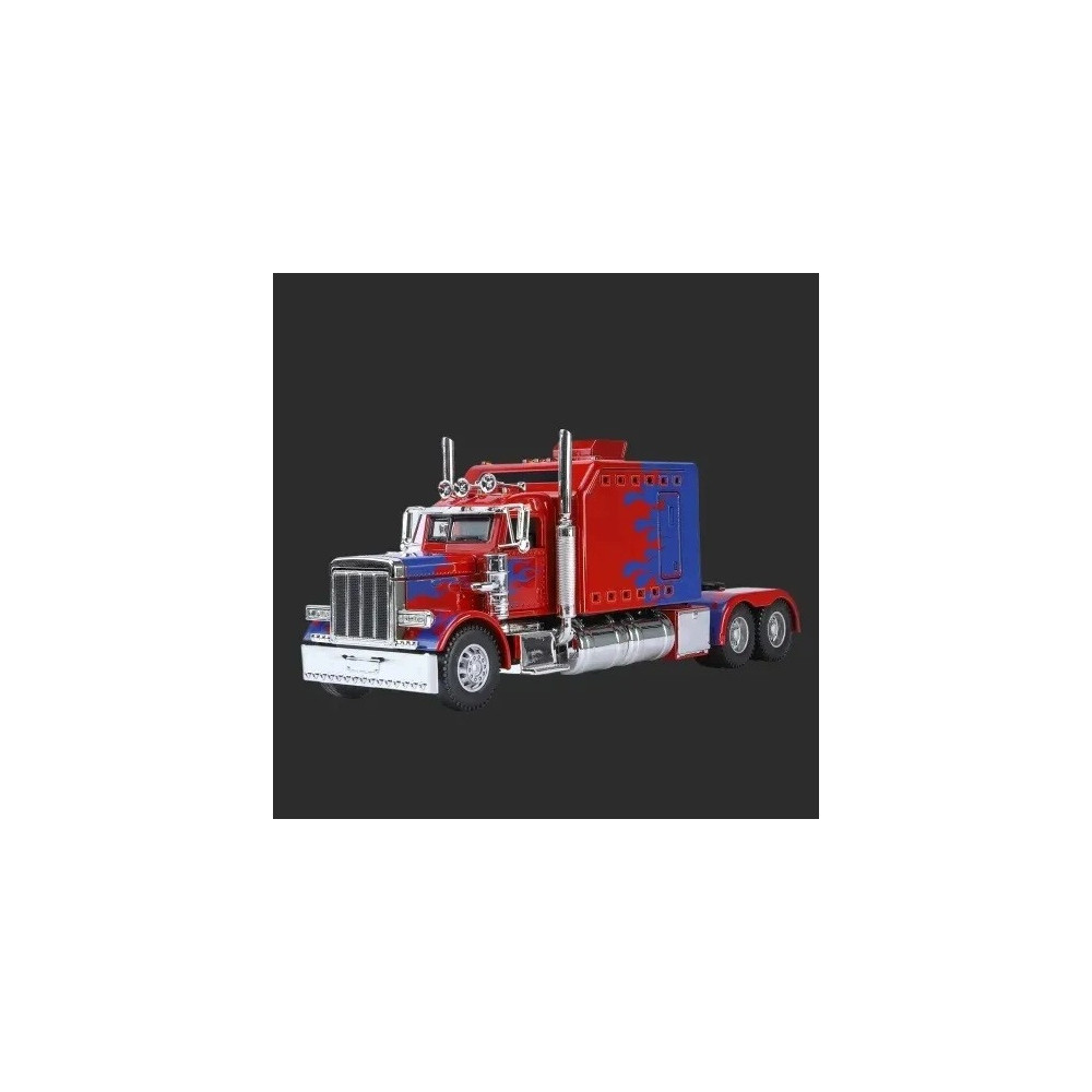 MODEL SAMOCHÓD TIR CIĘŻARÓWKA NACZEPA AMERICAN TRUCK ŚWIATŁA DŹWIĘKI RED