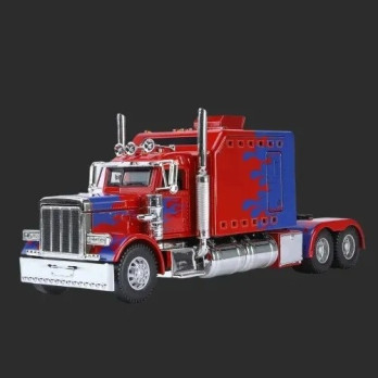 MODEL SAMOCHÓD TIR CIĘŻARÓWKA NACZEPA AMERICAN TRUCK ŚWIATŁA DŹWIĘKI RED