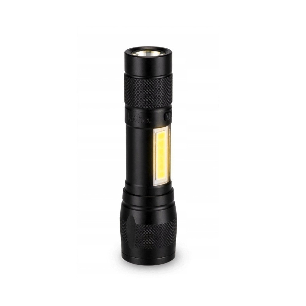 Mini Latarka Taktyczna Lethe LED 160lm USB-C Taktyczna klips
