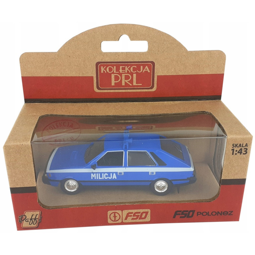 Model samochodu Polonez Daffi skala 1:43 die cast PRL