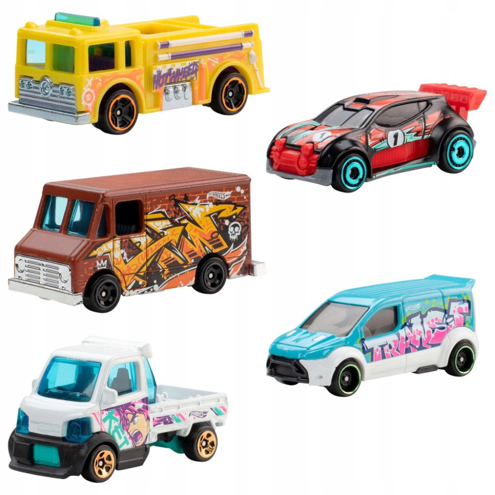 ZESTAW HOTWHEELS X-RAYCERS JKG13