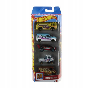 ZESTAW HOTWHEELS X-RAYCERS JKG13