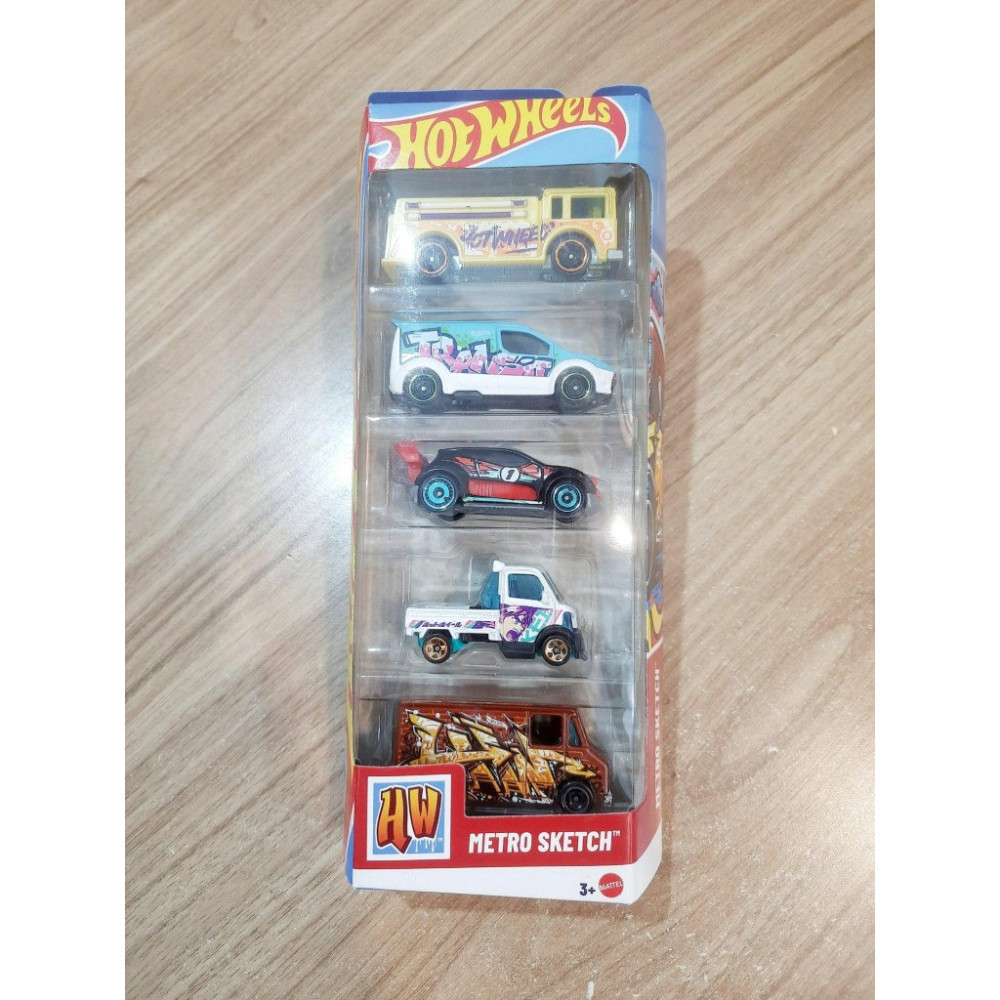 ZESTAW HOTWHEELS X-RAYCERS JKG13