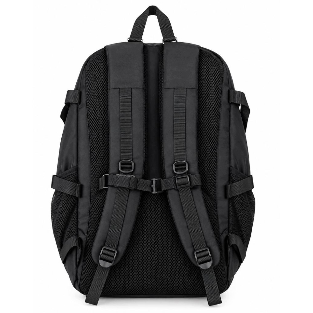 Plecak turystyczny trekkingowy Go Active 26 l czarny czerwone elementy