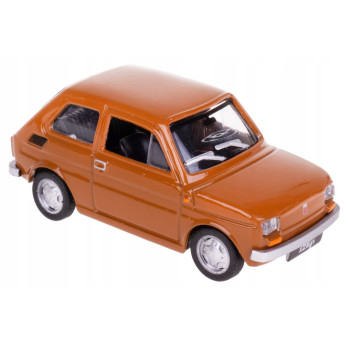 FIAT 126p MALUCH MODEL METAL KOLEKCJA PRL 1:43 BRĄ