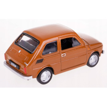 FIAT 126p MALUCH MODEL METAL KOLEKCJA PRL 1:43 BRĄ