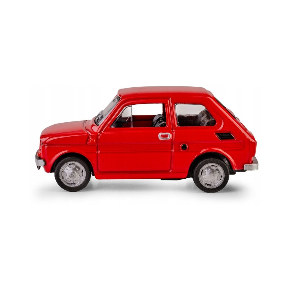 Model samochodu Daffi FIAT 126P skala 1:43 czerwony die cast