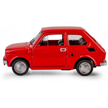 Model samochodu Daffi FIAT 126P skala 1:43 czerwony die cast