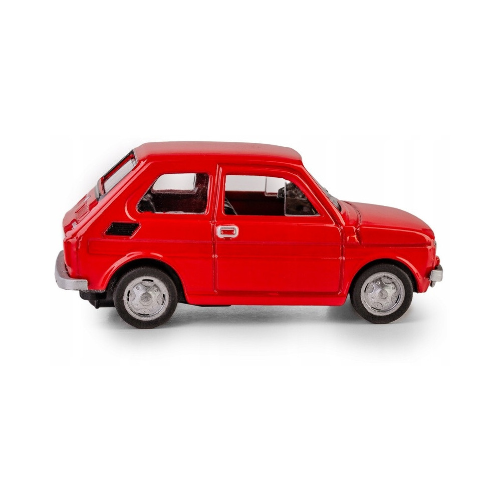 Model samochodu Daffi FIAT 126P skala 1:43 czerwony die cast