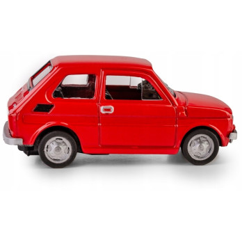 Model samochodu Daffi FIAT 126P skala 1:43 czerwony die cast