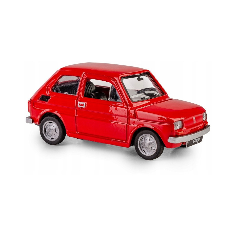 Model samochodu Daffi FIAT 126P skala 1:43 czerwony die cast