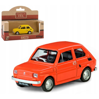 Model samochodu Daffi FIAT 126P skala 1:43 czerwony die cast