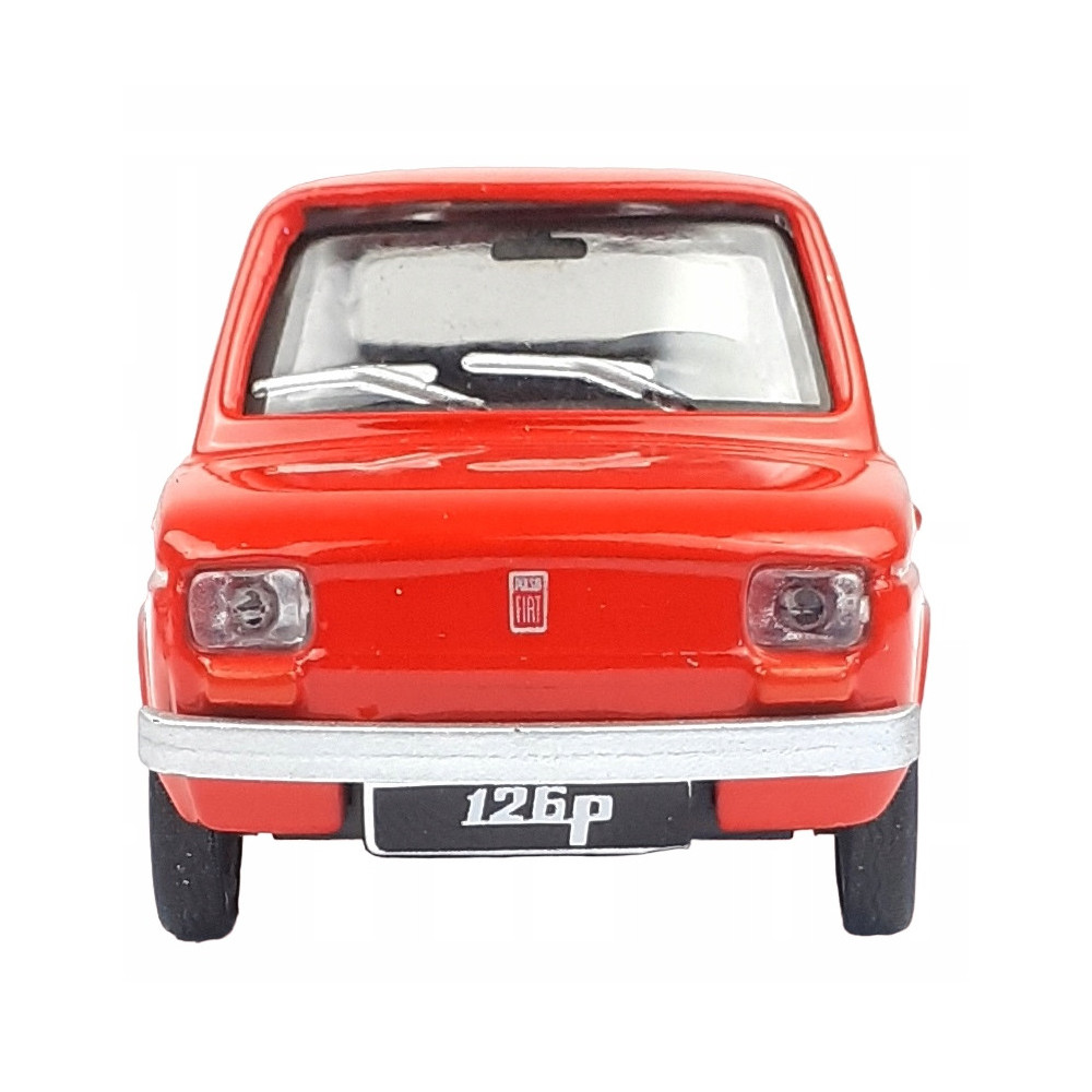 Model samochodu Daffi FIAT 126P skala 1:43 czerwony die cast