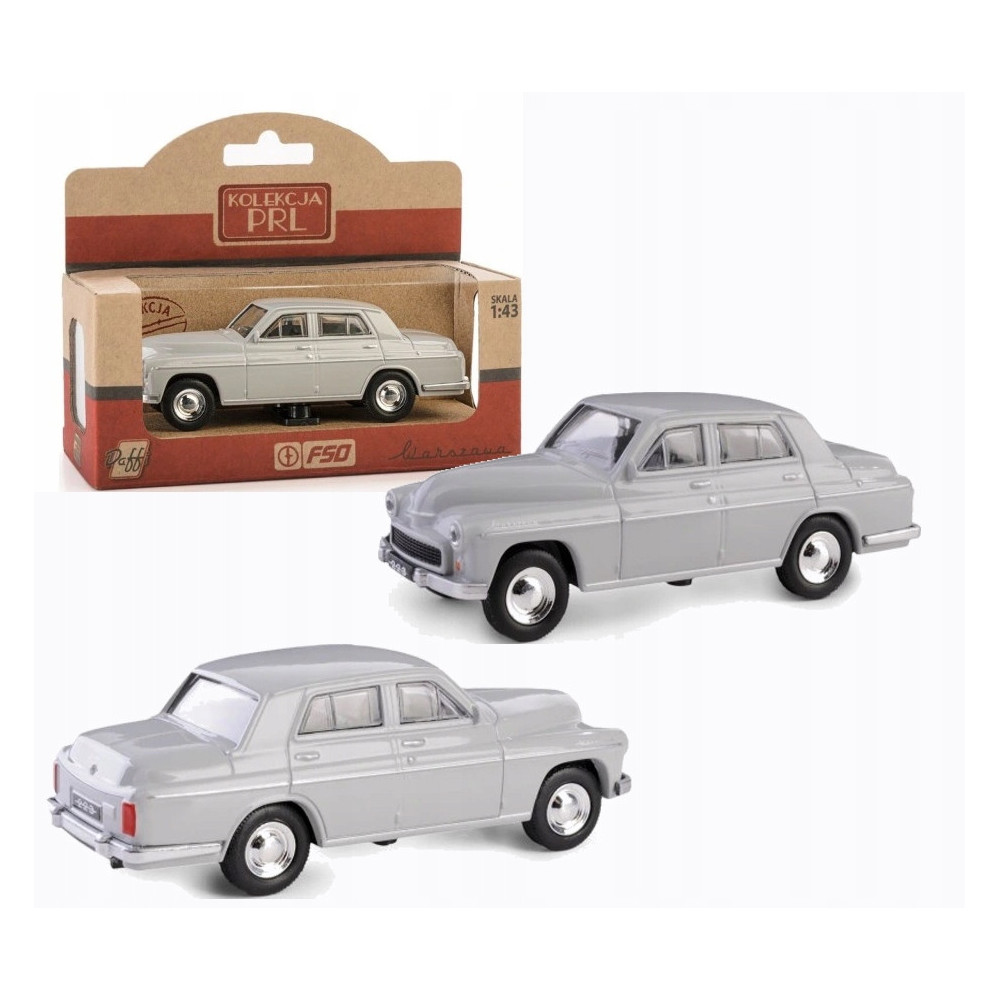 WARSZAWA 223 MODEL METALOWY KOLEKCJA PRL 1:43 SZAR