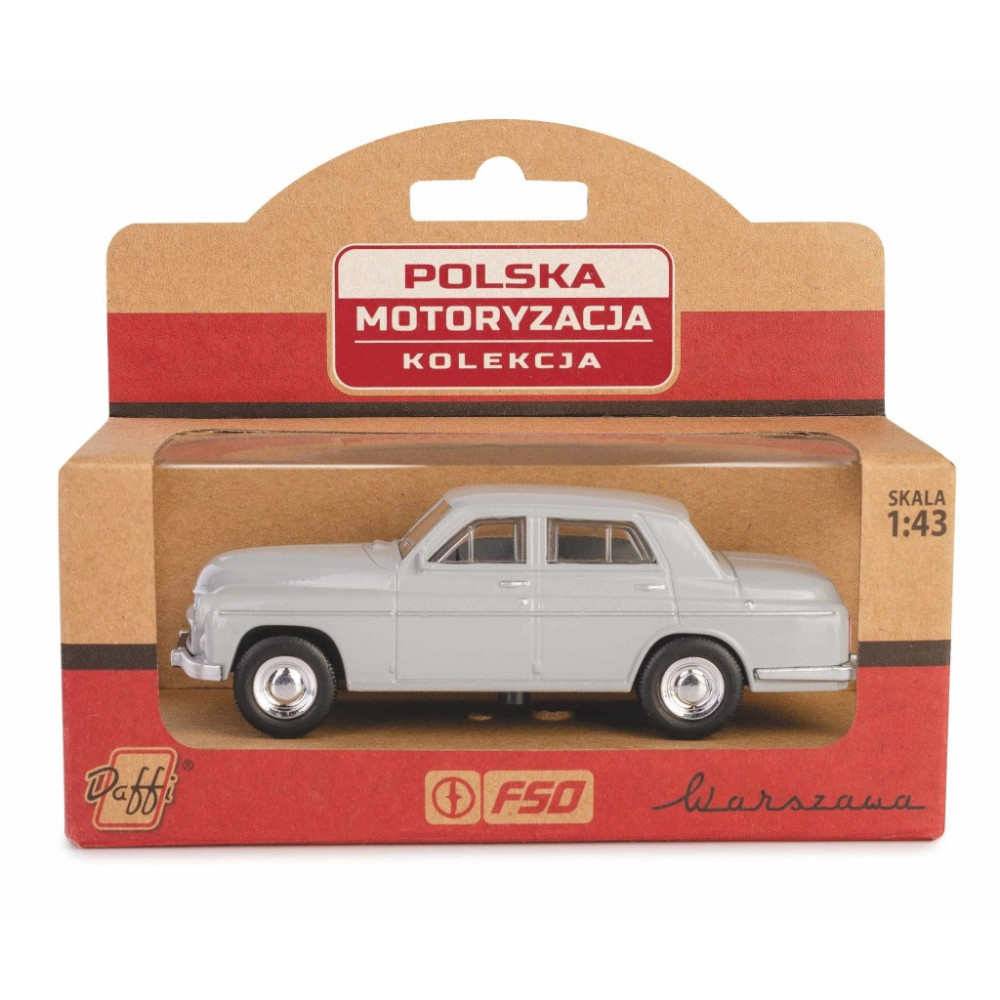 WARSZAWA 223 MODEL METALOWY KOLEKCJA PRL 1:43 SZAR