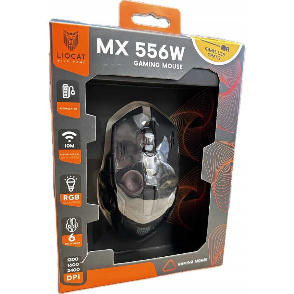 MYSZKA LIOCAT MX556W DO GIER BEZPRZEWODOWA