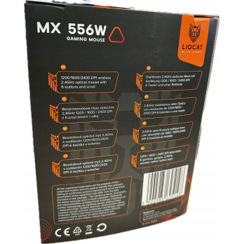 MYSZKA LIOCAT MX556W DO GIER BEZPRZEWODOWA