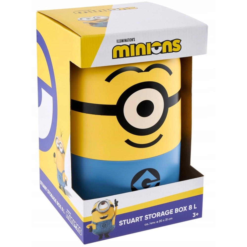 Keeeper Minions Stuart pojemnik do przechowywania na klocki minionki