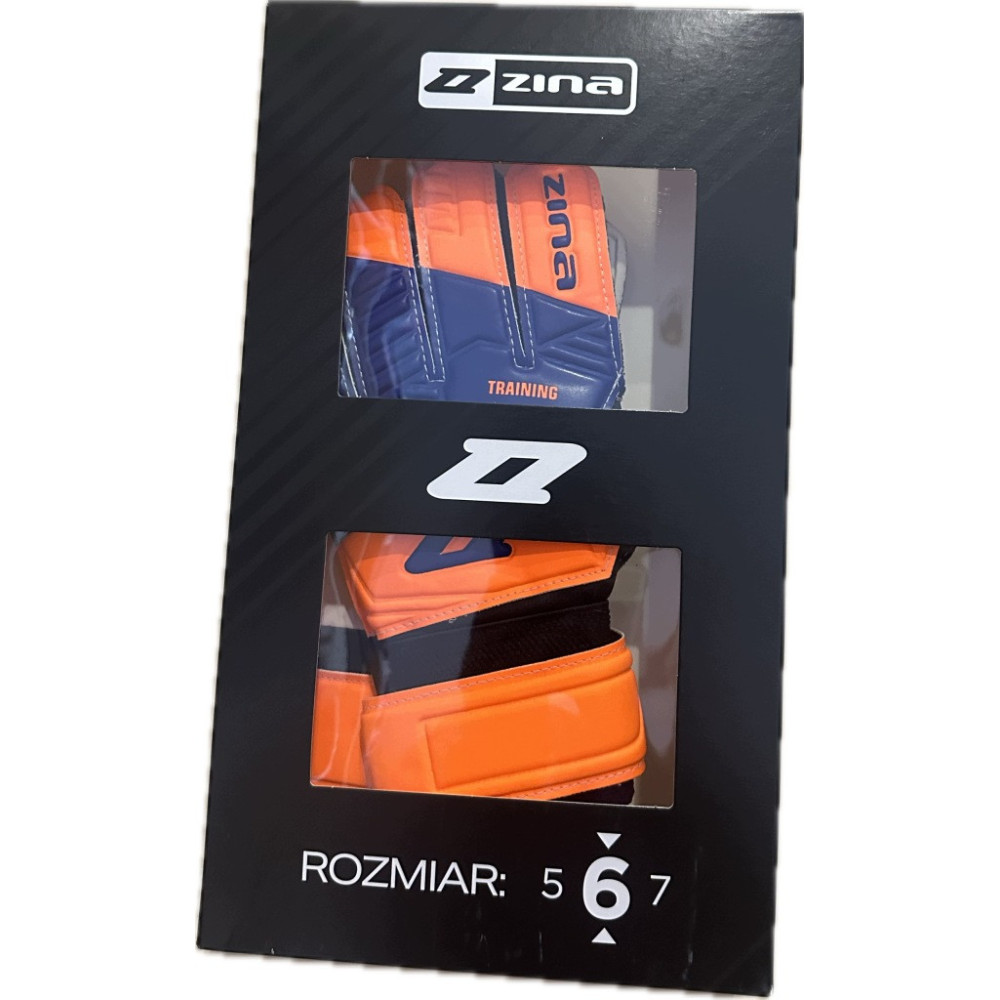 RĘKAWICE BRAMKARSKIE ROZ 6 ZINA