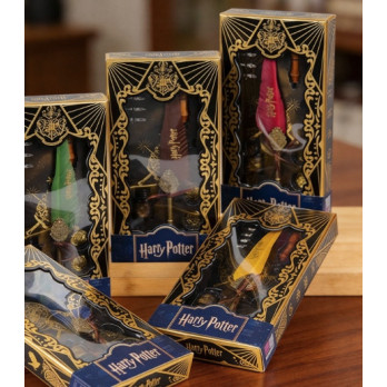 ZESTAW DO KALIGRAFII HARRY POTTER PIÓRO ATRAMENT PIECZĘĆ GRYFFINDOR