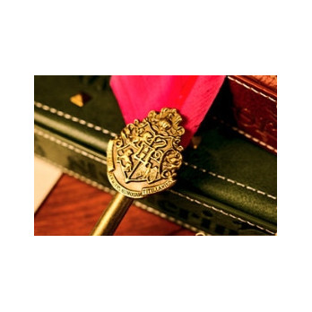 ZESTAW DO KALIGRAFII HARRY POTTER PIÓRO ATRAMENT PIECZĘĆ GRYFFINDOR