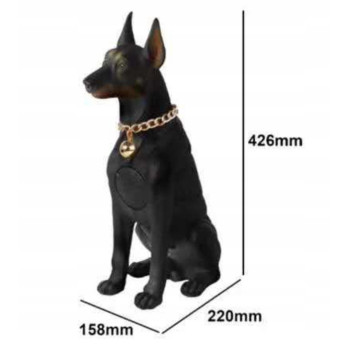 GŁOŚNIK Bezprzewodowy BLUETOOTH PIES DOBERMAN