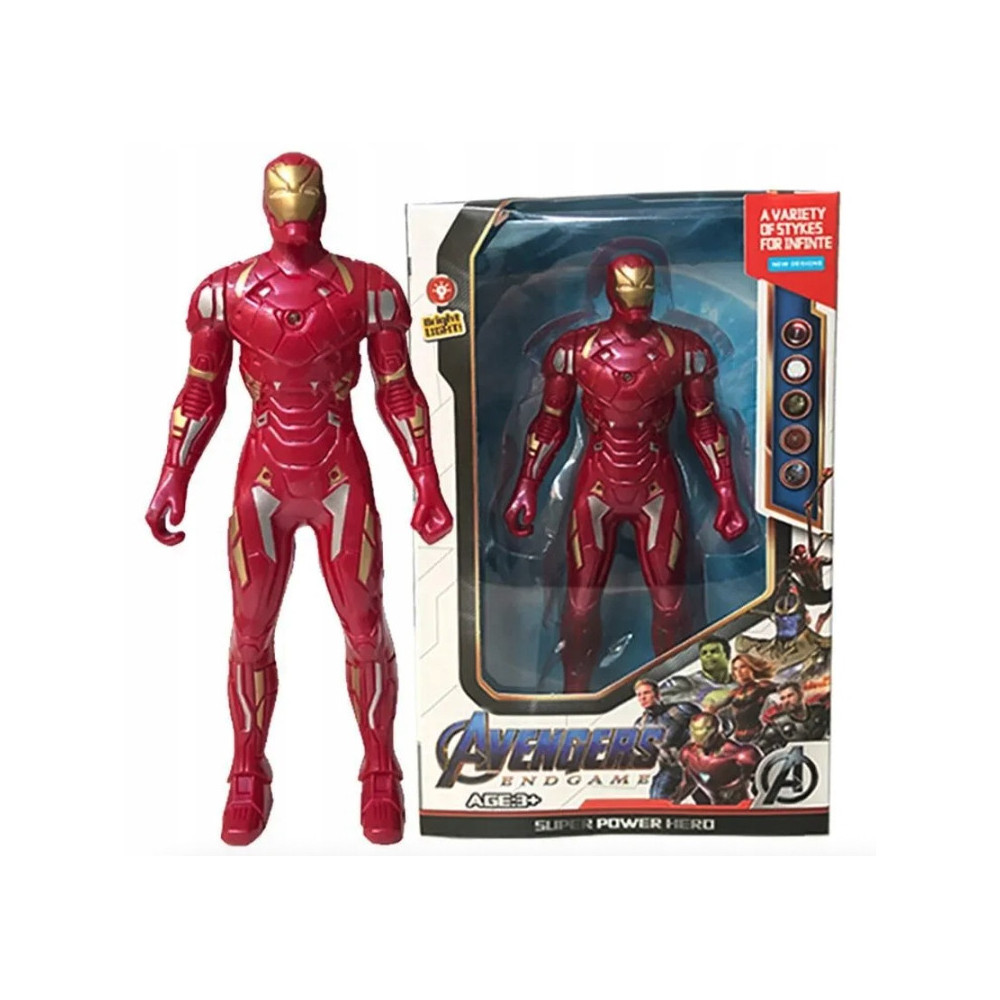 IRON MAN KOLEKCJONERSKA FIGURKA SUPERBOHATEROWIE MARVEL PREZENT