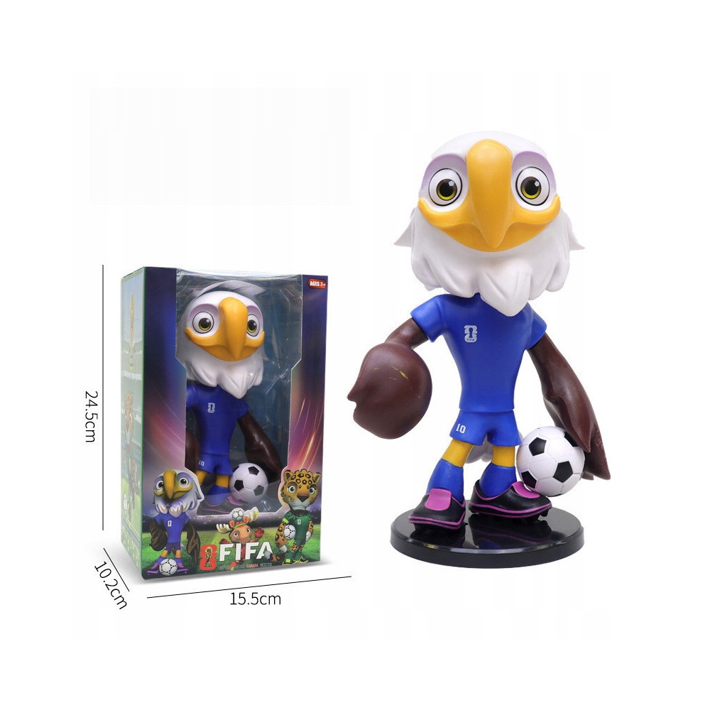 FIGURKA MASKOTKI MUNDIAL 2026 CLUTCH ORZEŁ 20 CM FOOTBALL DLA KIBICA