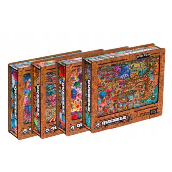 PUZZLE DREWNIANE NIESAMOWITA KAPADOCJA CZĘŚĆ 1-4
