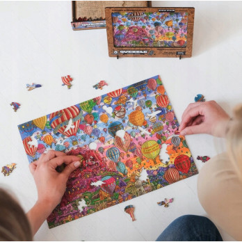 PUZZLE DREWNIANE NIESAMOWITA KAPADOCJA CZĘŚĆ 1-4
