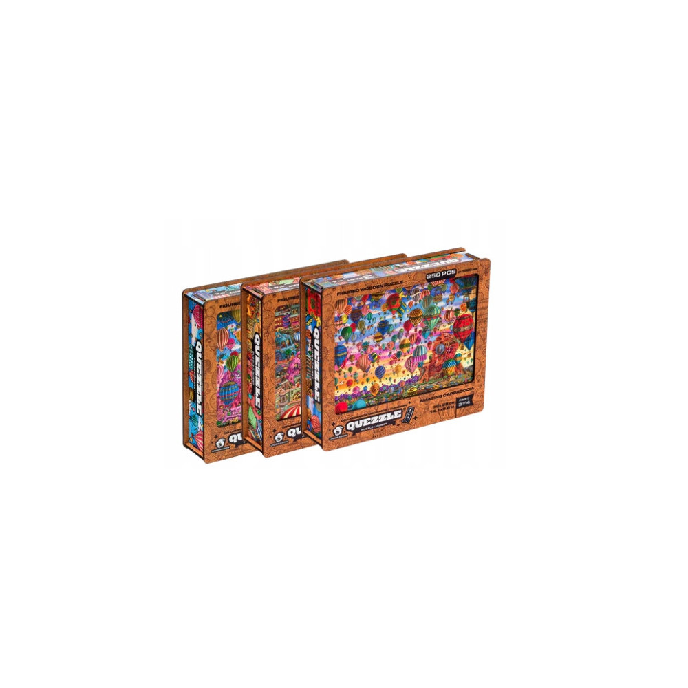 PUZZLE DREWNIANE NIESAMOWITA KAPADOCJA CZĘŚĆ 2-4