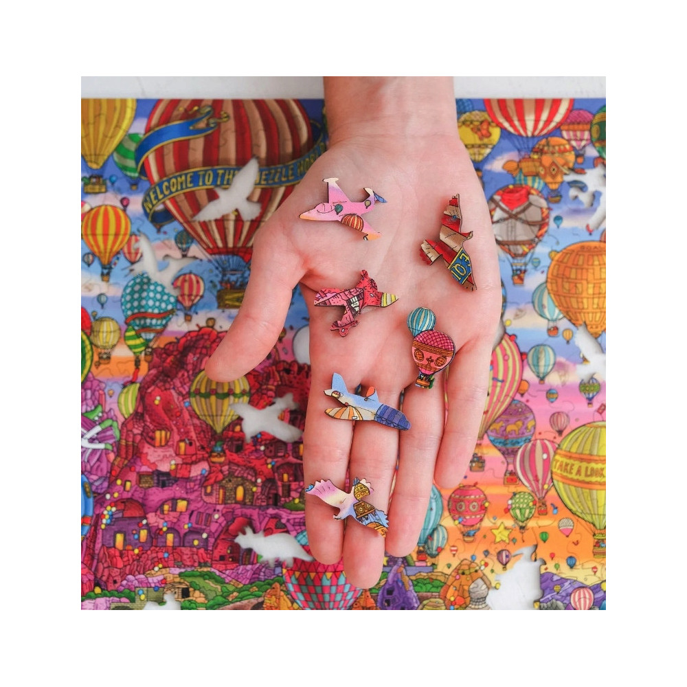PUZZLE DREWNIANE NIESAMOWITA KAPADOCJA CZĘŚĆ 2-4