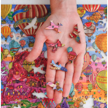 PUZZLE DREWNIANE NIESAMOWITA KAPADOCJA CZĘŚĆ 2-4
