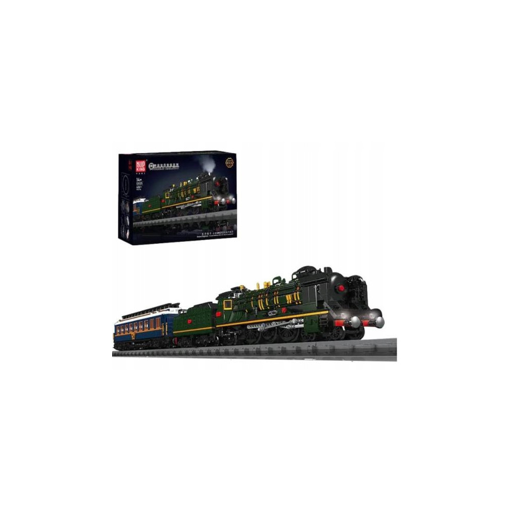 MOULD KING 12025S ORIENT EXPRESS LOKOMOTYWA PAROWA Z KLOCKÓW PAROWÓZ ZESTAW