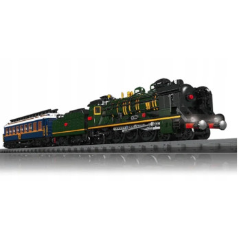 MOULD KING 12025S ORIENT EXPRESS LOKOMOTYWA PAROWA Z KLOCKÓW PAROWÓZ ZESTAW