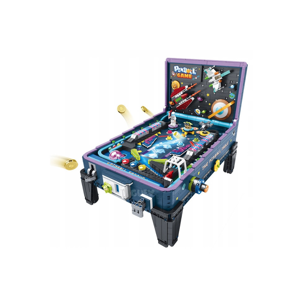 ZESTAW KLOCKÓW PINBALL GAME GO FLIPPER ZBUDUJ SWÓJ AUTOMAT KLOCKI