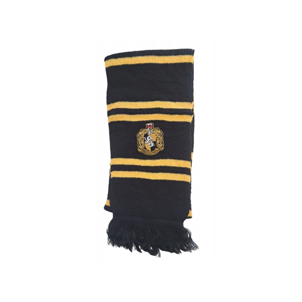 HARRY POTTER KOMPLET 3-CZĘŚCIOWY HUFFLEPUFF CZAPKA SZALIK SKARPETKI HOGWART