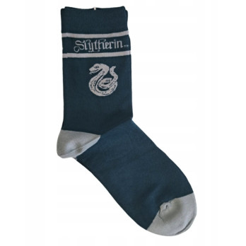 HARRY POTTER KOMPLET 3-CZĘŚCIOWY SLYTHERIN CZAPKA SZALIK SKARPETKI HOGWART