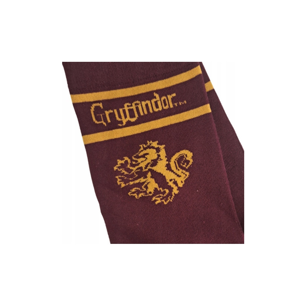 HARRY POTTER KOMPLET 3-CZĘŚCIOWY GRYFFINDOR CZAPKA SZALIK SKARPETKI HOGWART