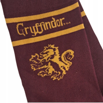 HARRY POTTER KOMPLET 3-CZĘŚCIOWY GRYFFINDOR CZAPKA SZALIK SKARPETKI HOGWART