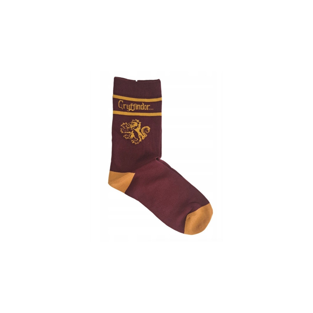 HARRY POTTER KOMPLET 3-CZĘŚCIOWY GRYFFINDOR CZAPKA SZALIK SKARPETKI HOGWART