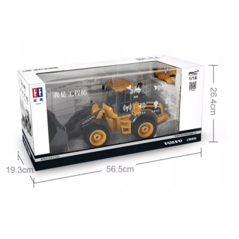 KOPARKA VOLVO L50H ZDALNIE STEROWANA RC ZABAWKA