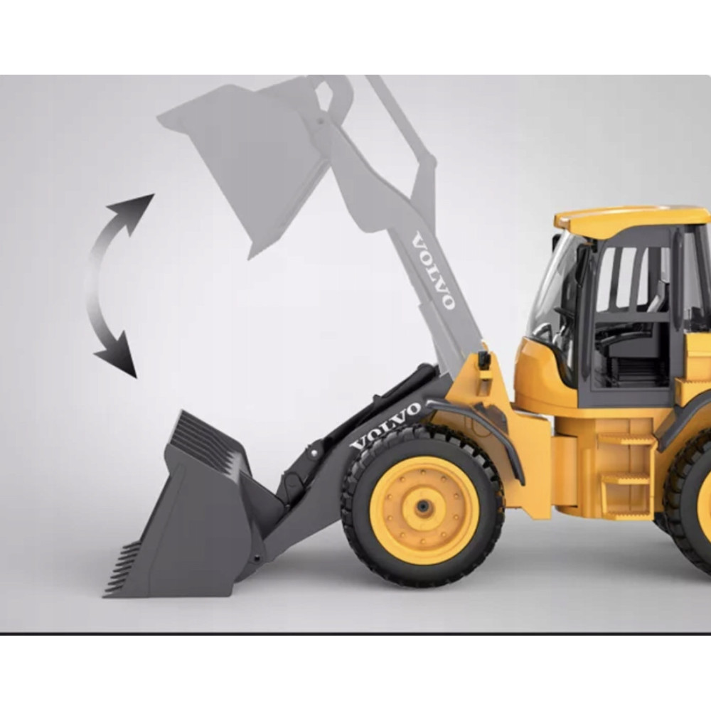 KOPARKA VOLVO L50H ZDALNIE STEROWANA RC ZABAWKA