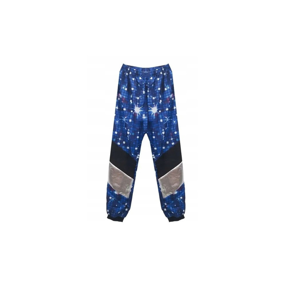 STRÓJ DRES DISCO WZÓR DYSKOTEKA LATA 80 UNISEX DAMSKI MĘSKI ROZMIAR S