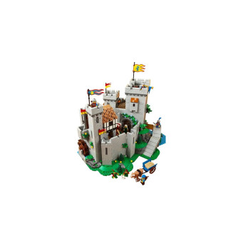 Klocki Konstrukcyjne Zamek rycerzy herbu Lew Jak Lego
