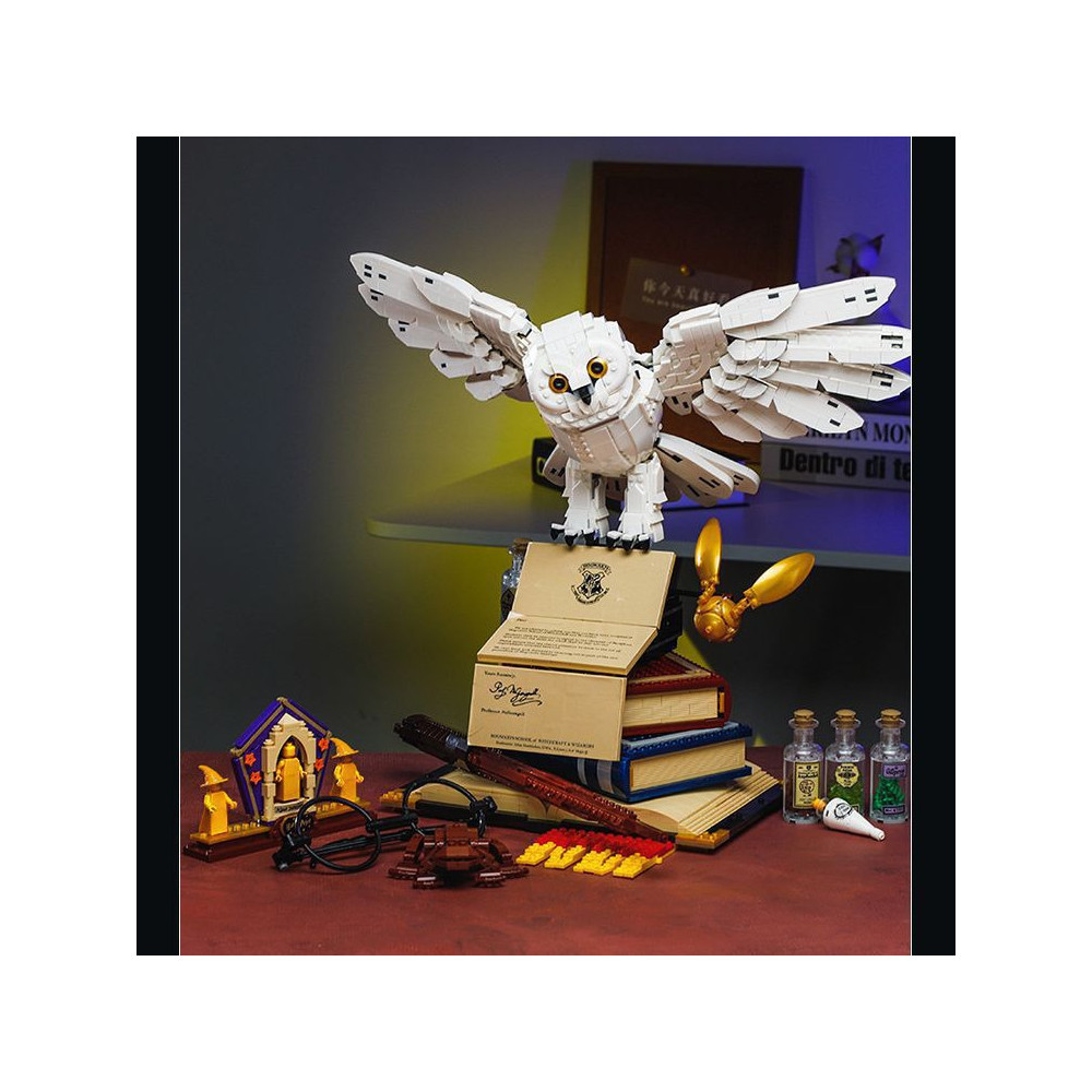 Klocki Konstrukcyjne Sowa Hedwiga Harry Potter Jak Lego Prezent