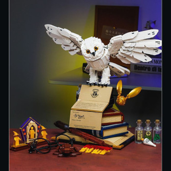 Klocki Konstrukcyjne Sowa Hedwiga Harry Potter Jak Lego Prezent
